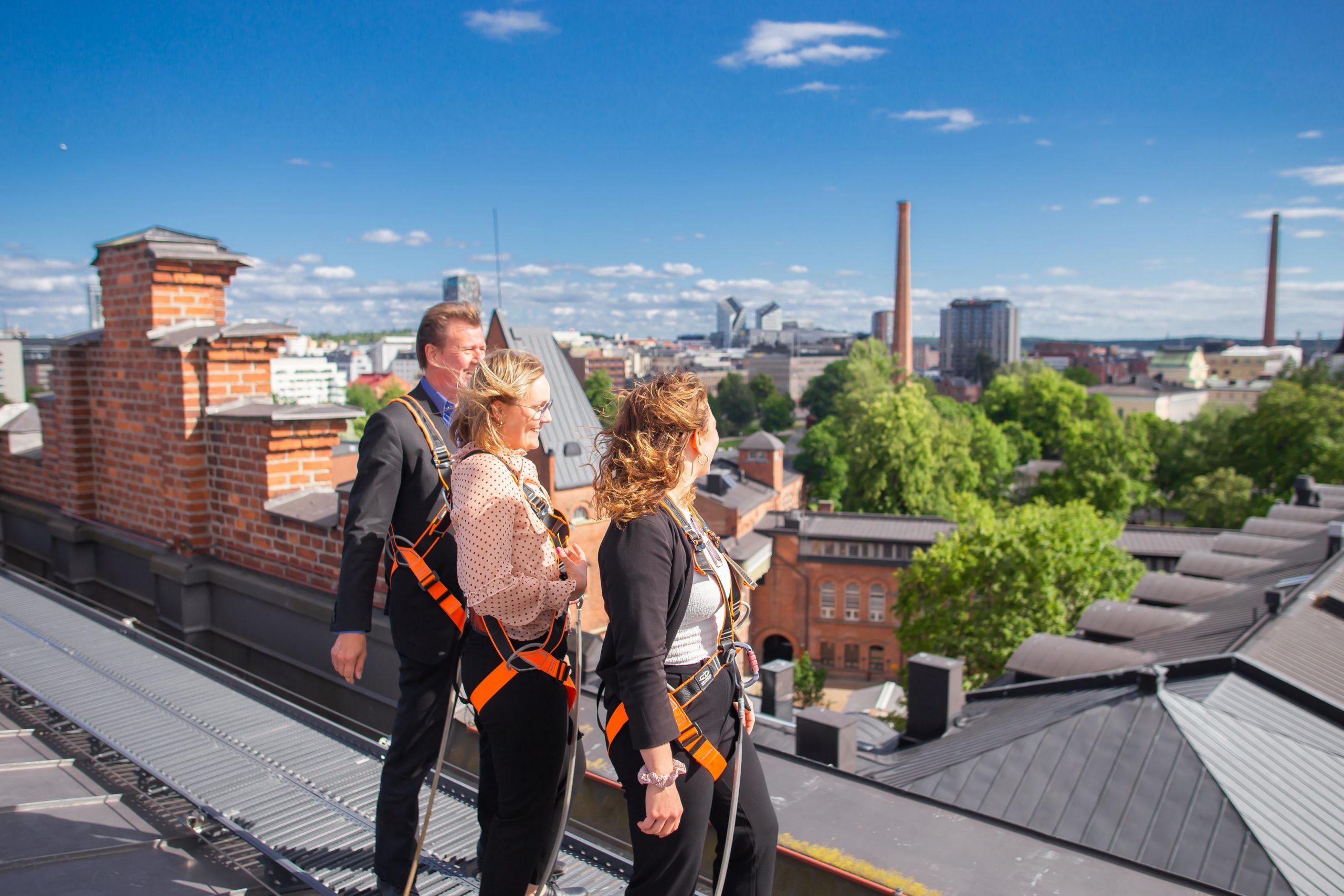 Kattokävely Roof Walk Finlayson - Tampereen tapahtumat ja menovinkit -  Visit Tampere
