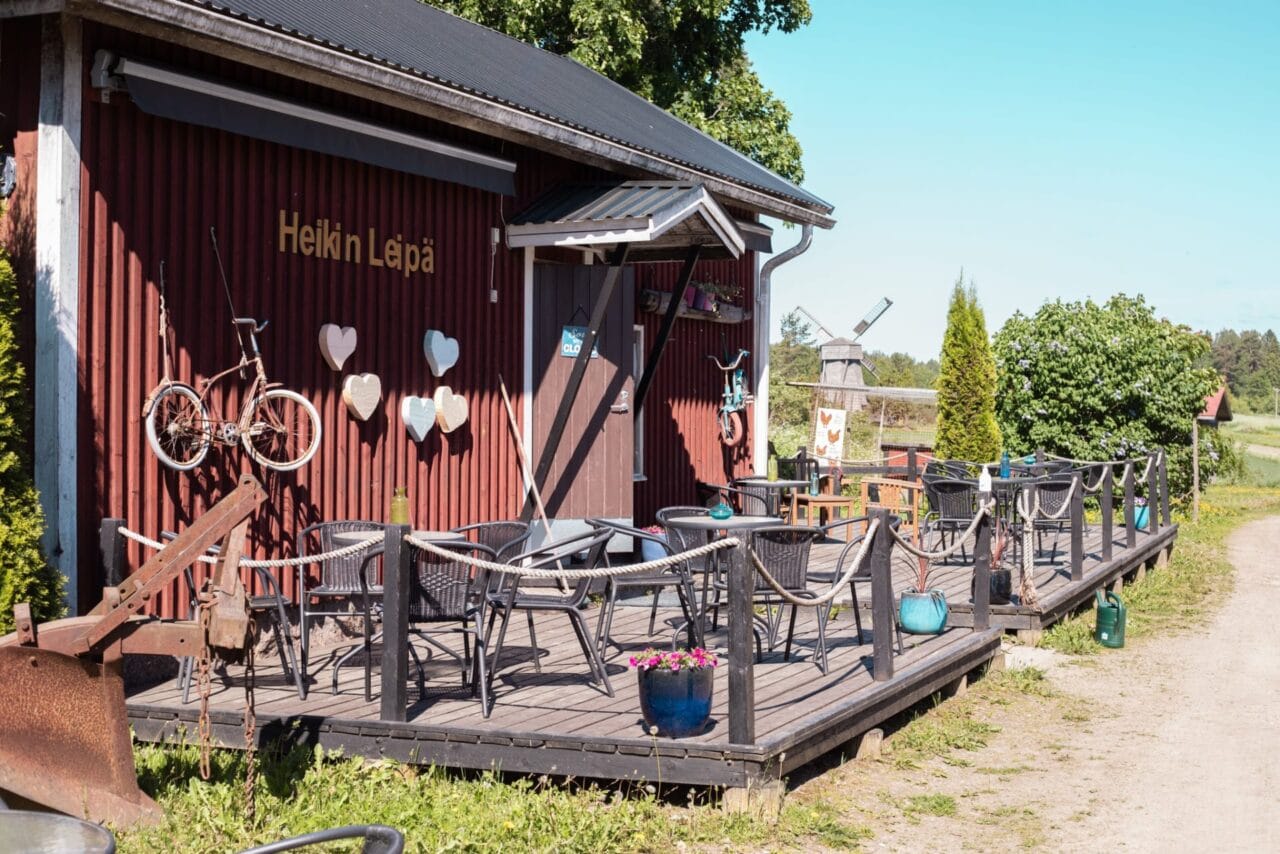 Heikin leivän kesäterassi
