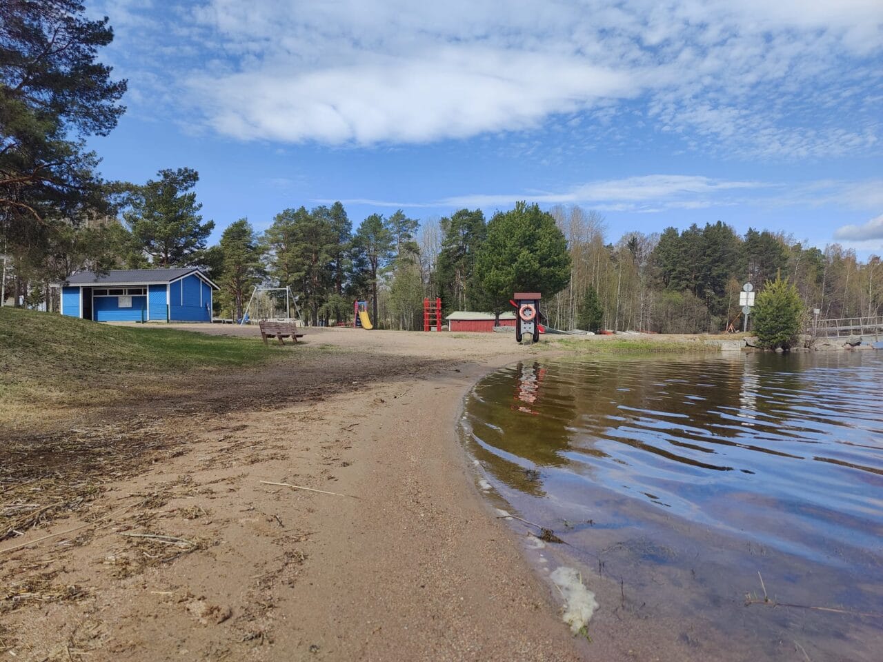 Beach area