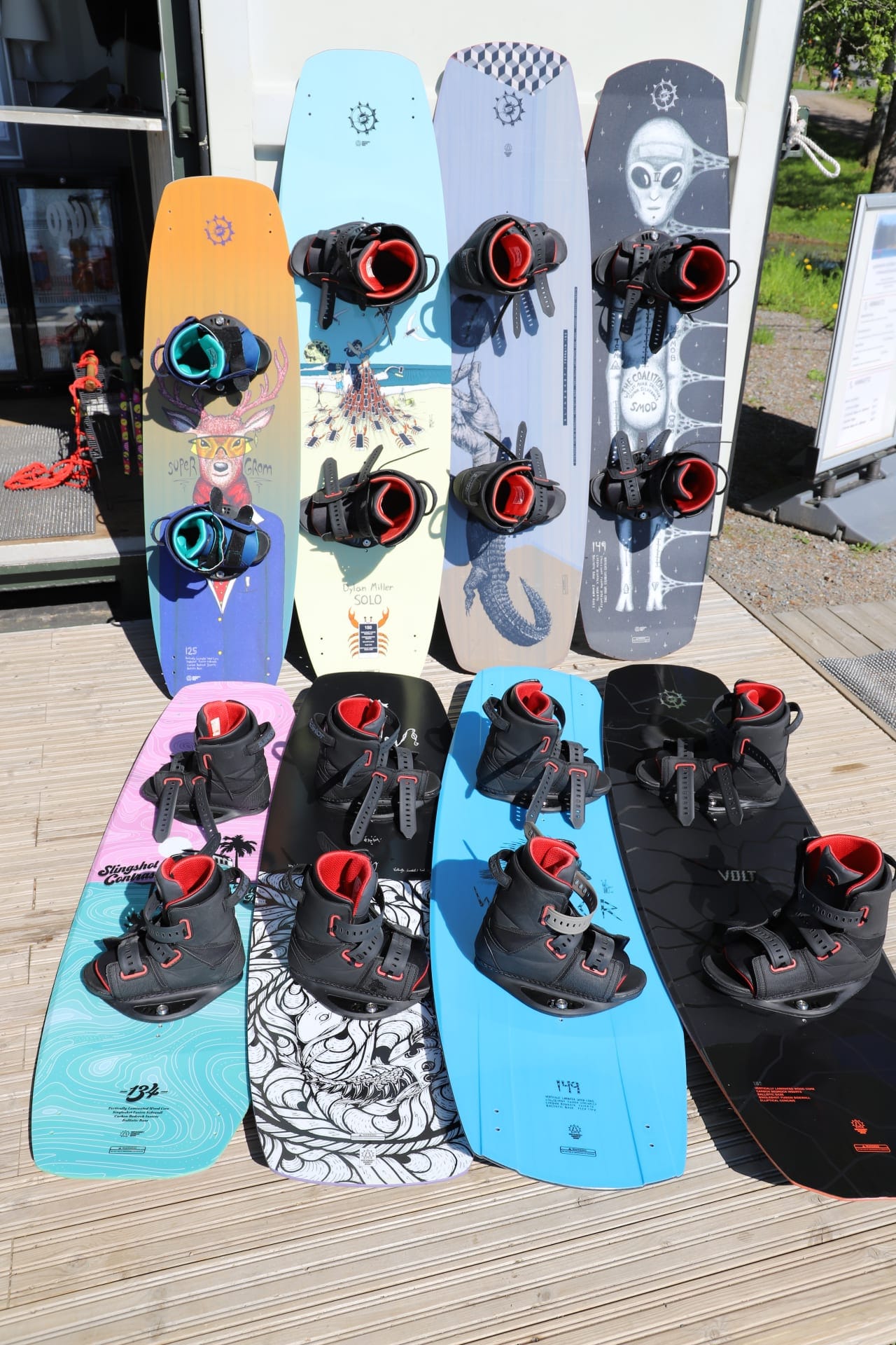Tohloppi Wake rental shop offers only the best.