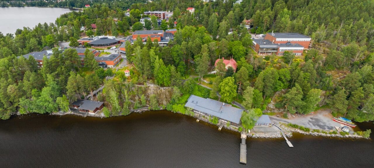 Aerial photo of Varala