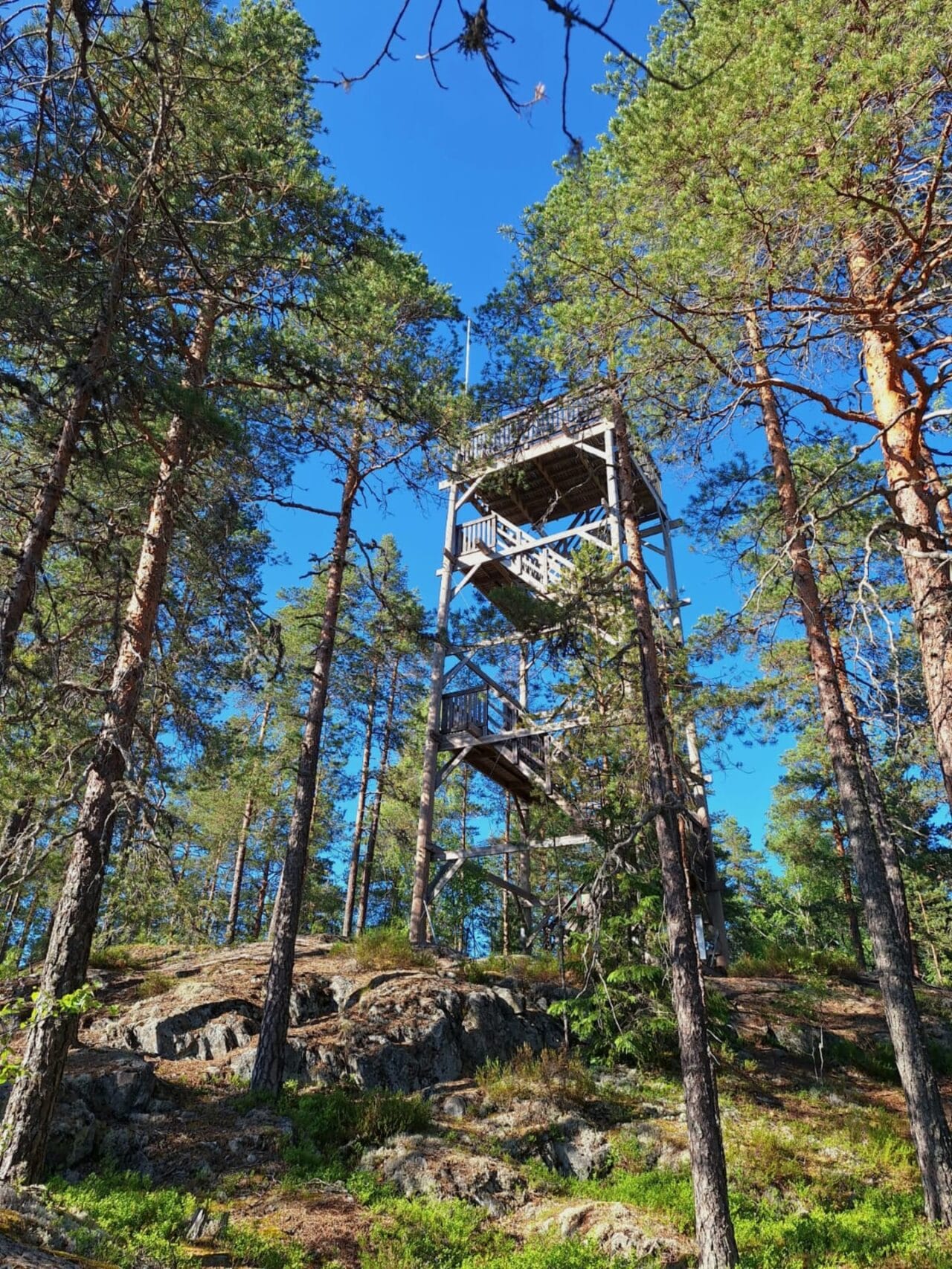 Pirulanvuoren näkötornin näköala