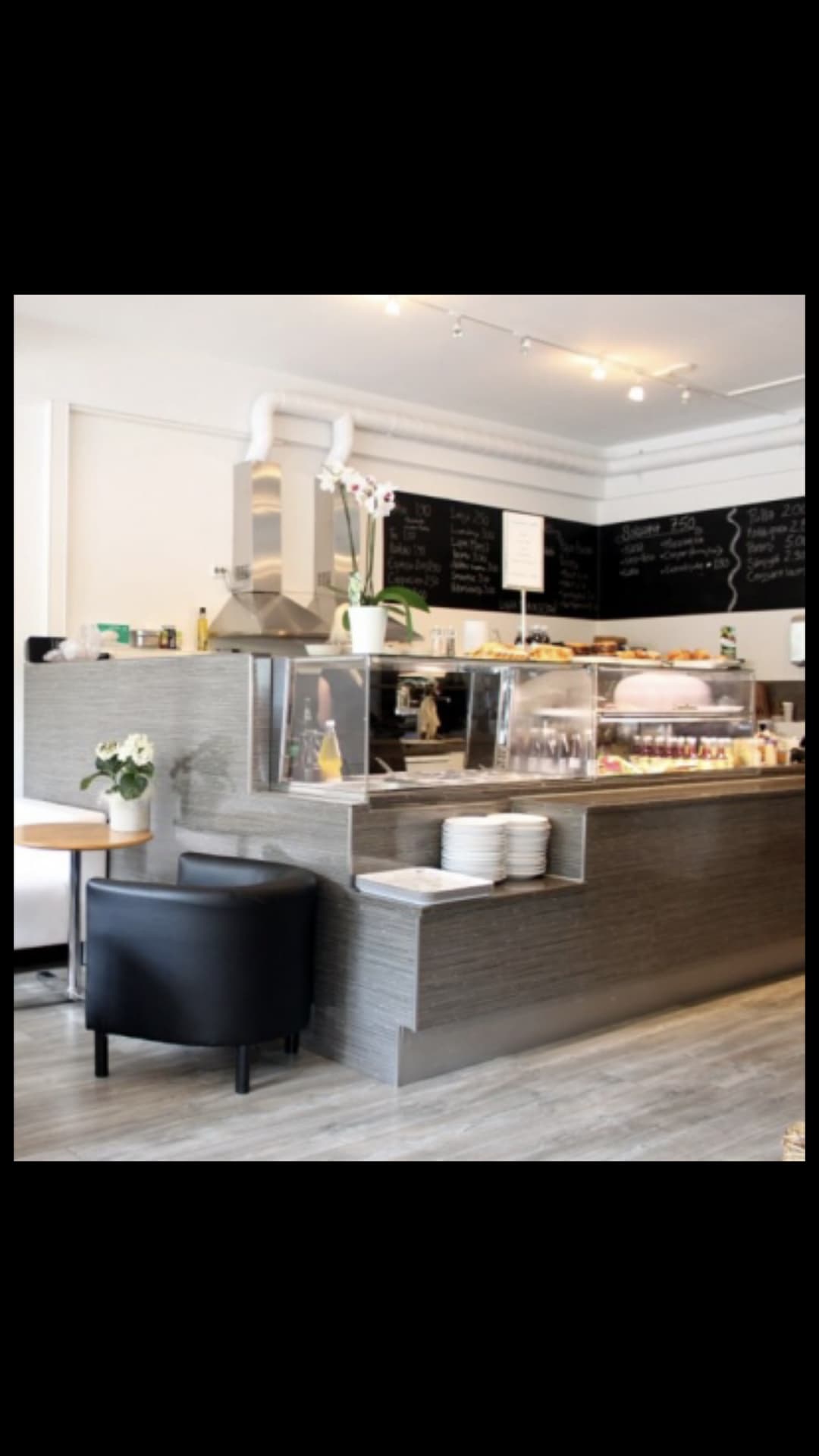 Downstairs café.