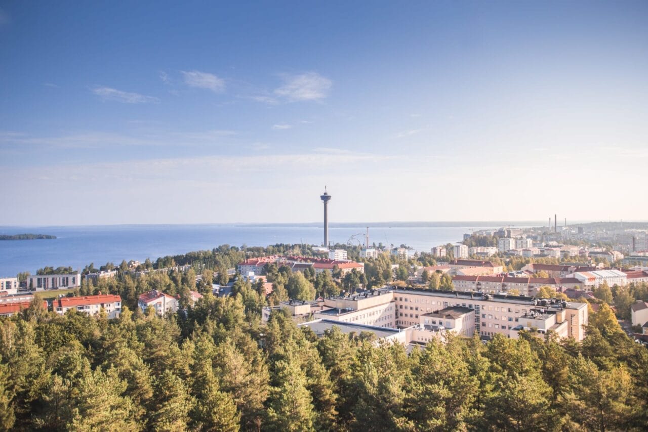 View from Pyynikki observation tower