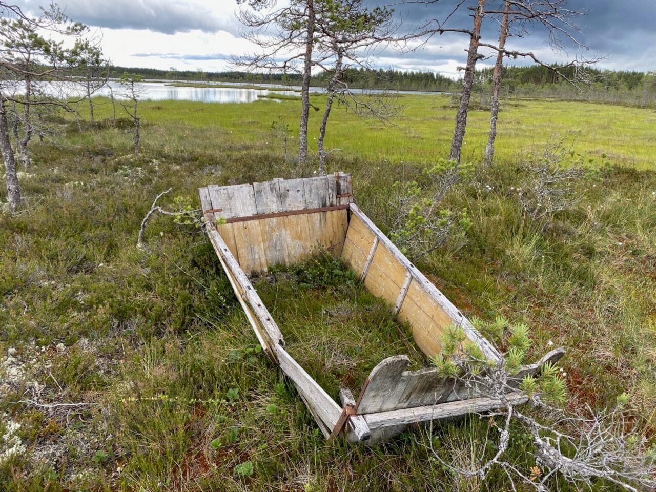 Keidaslammi peatlands.