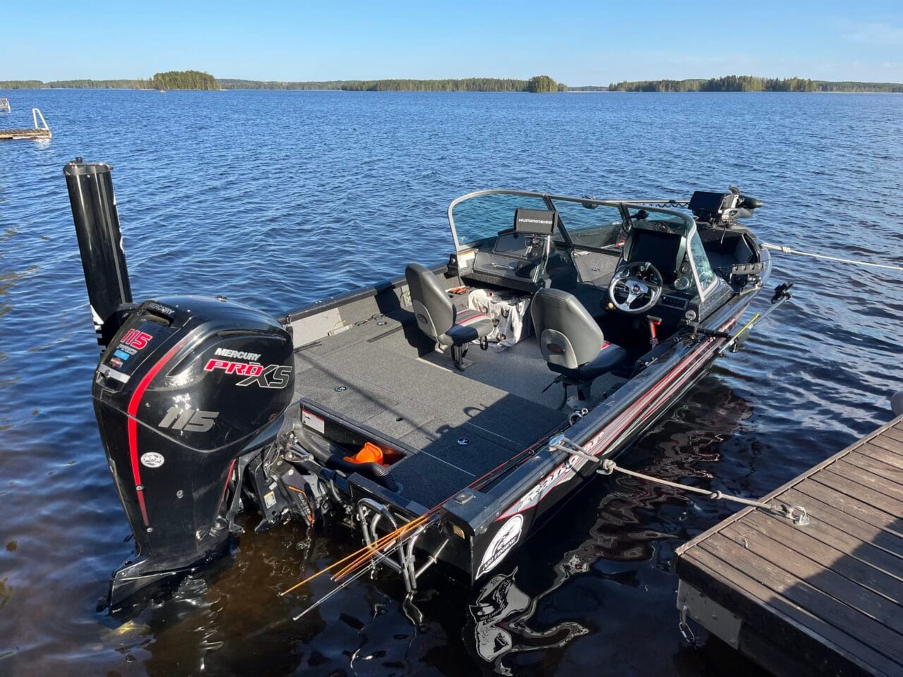 A fishing boat that is used on the fishing trips
