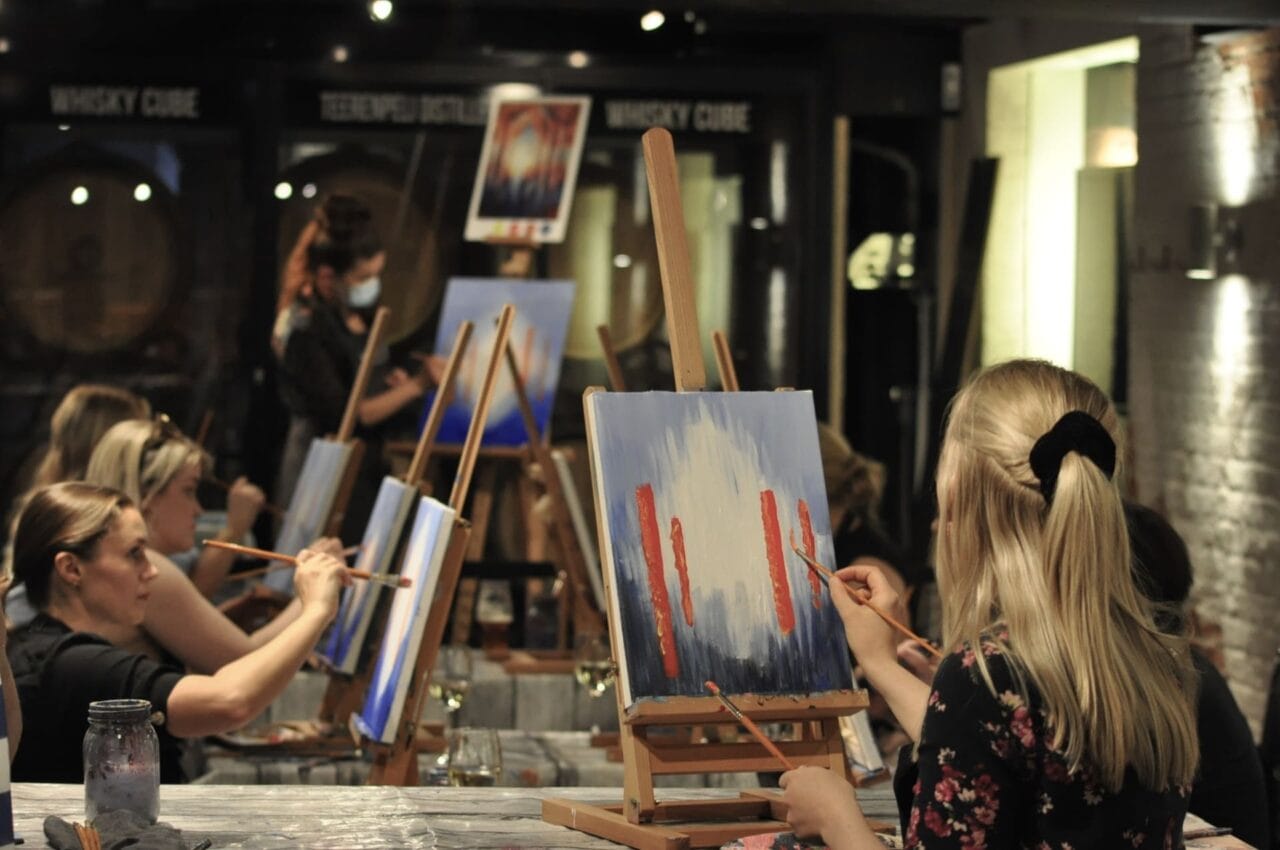 Teambuilding paint events in Tampere