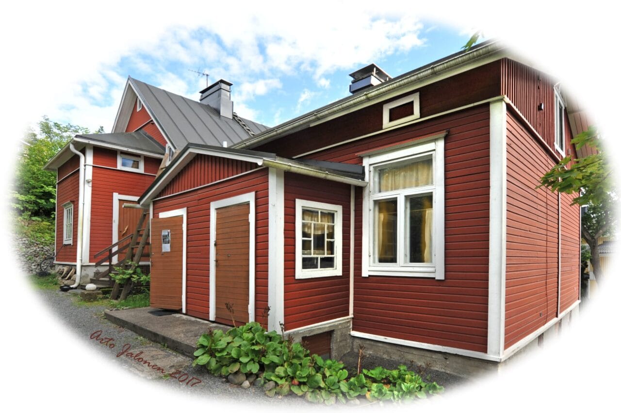 Museorakennus on suojeltu.