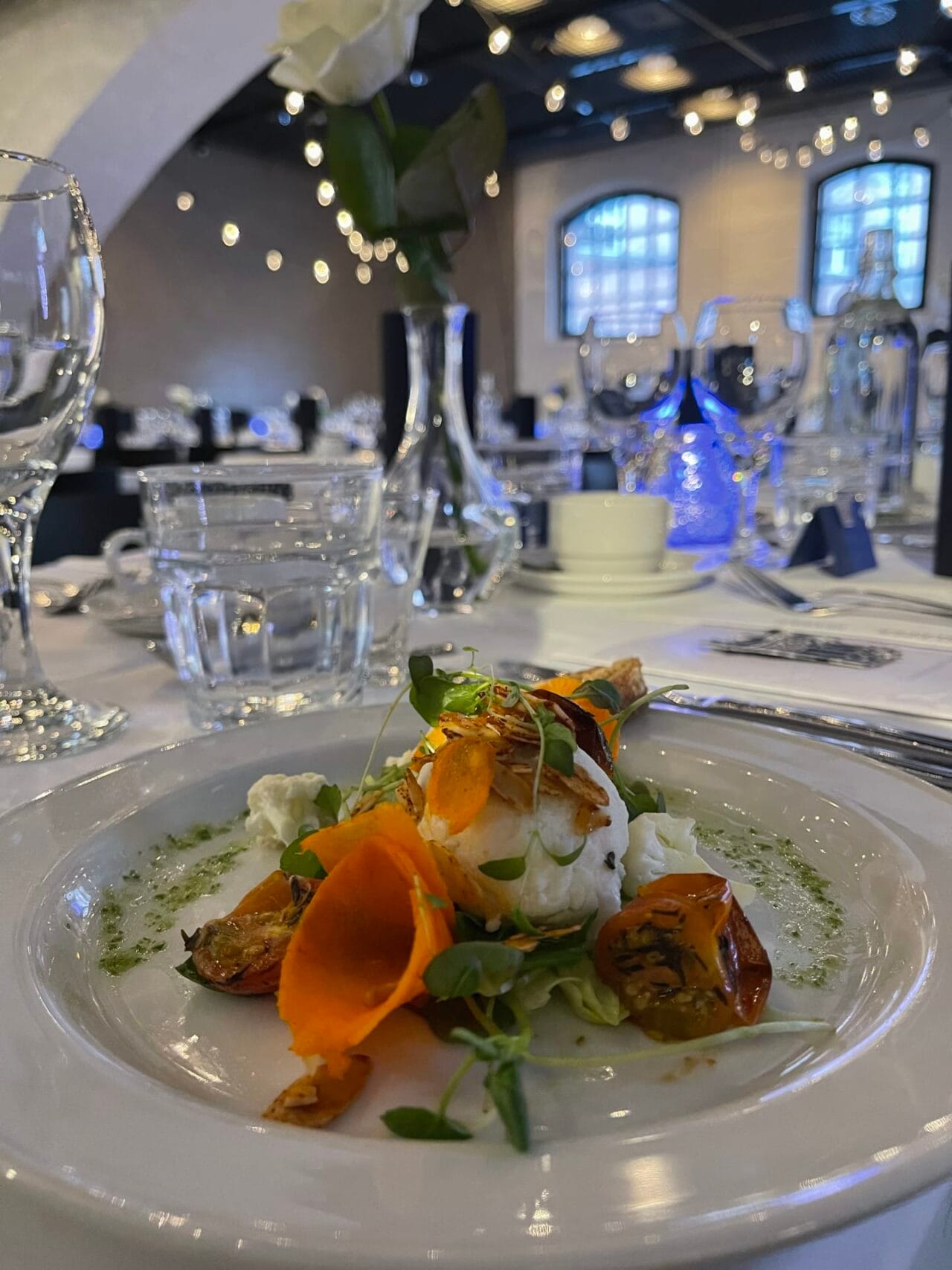 Restaurant dish.