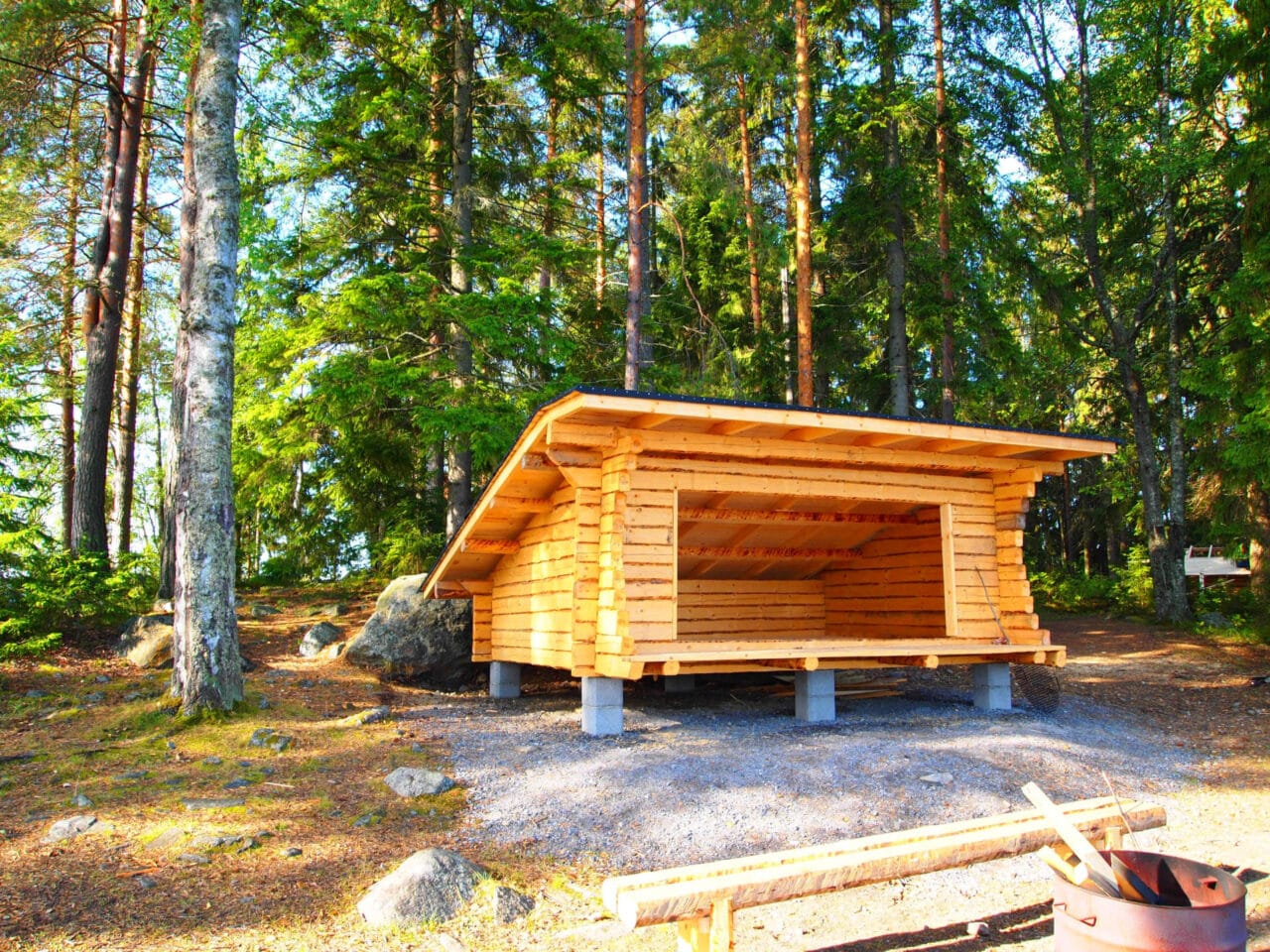 Lapinsaaren laavu