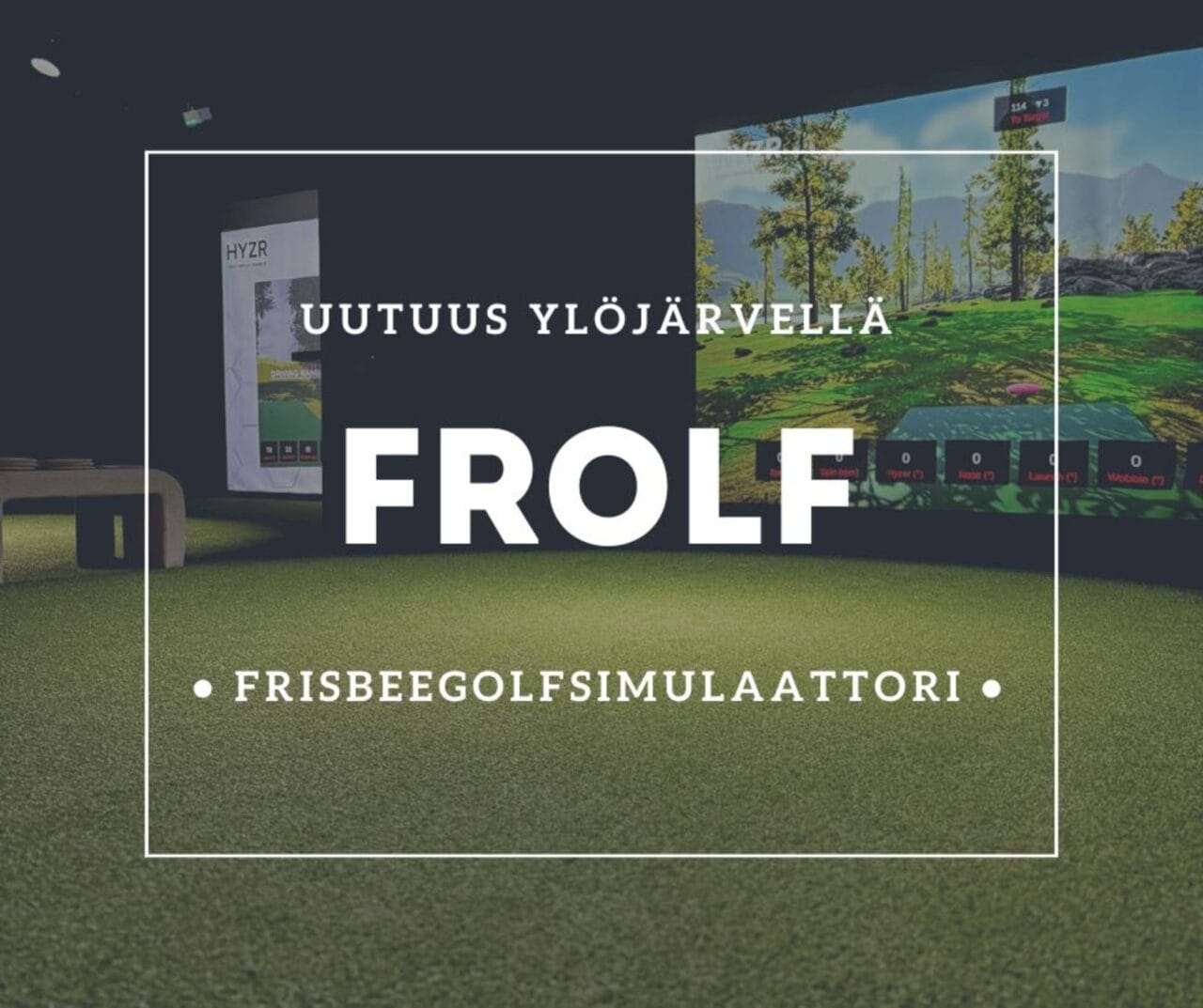 frisbeegolfsimulaattoritila