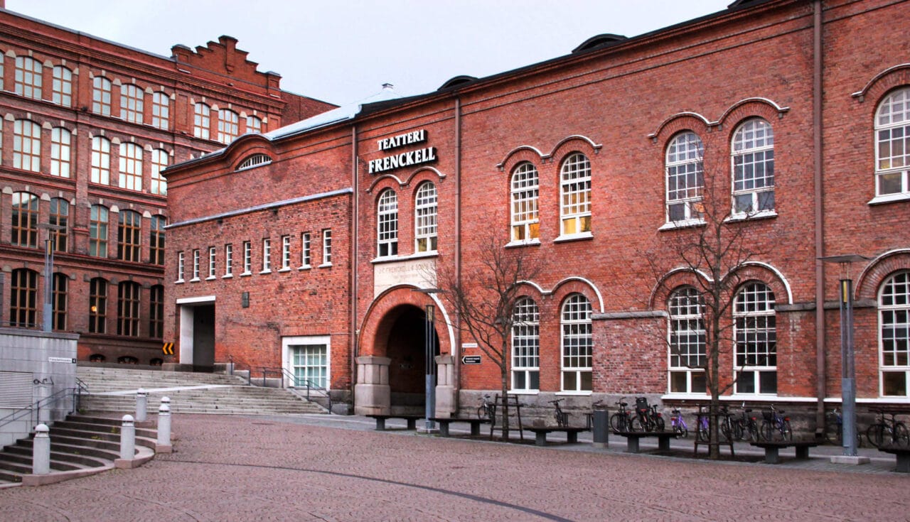 Frenckell-näyttämön julkisivu