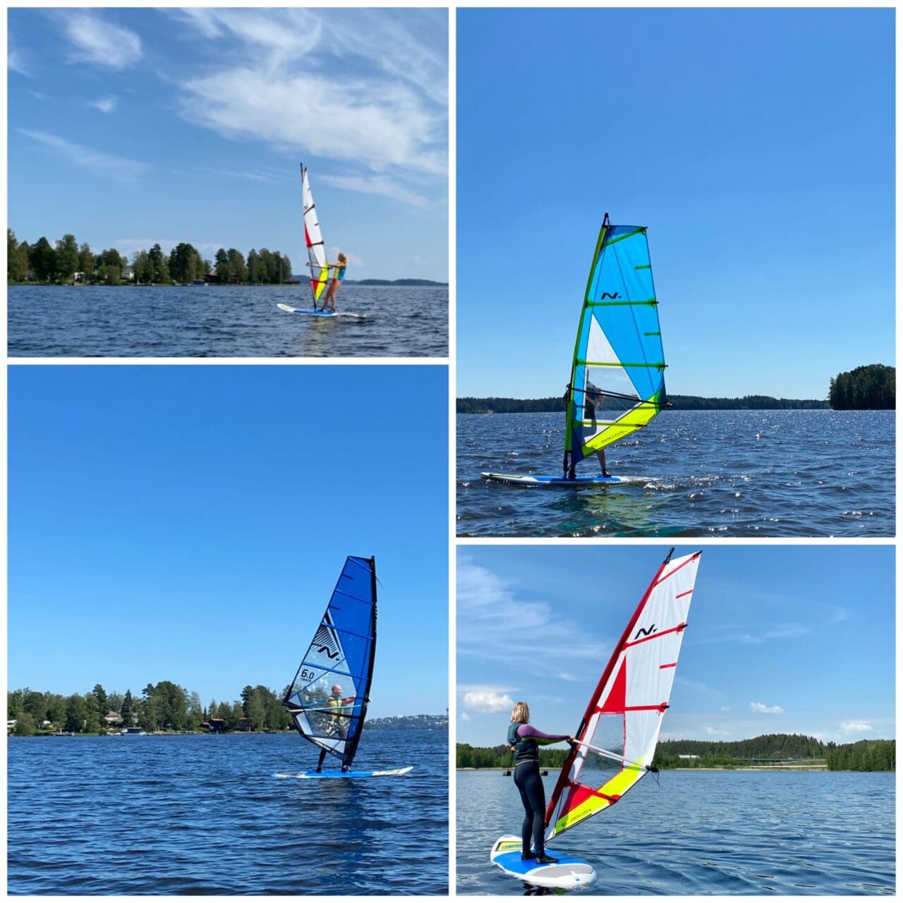 Windsurf lessons.