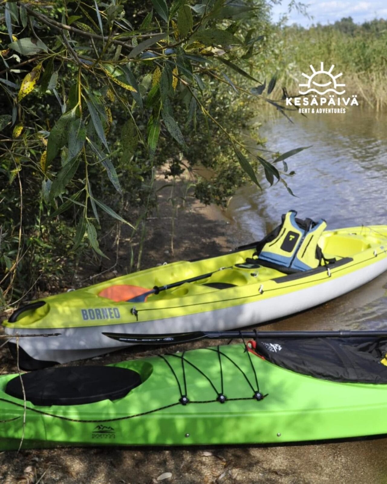 Single and sit-on-top kayak