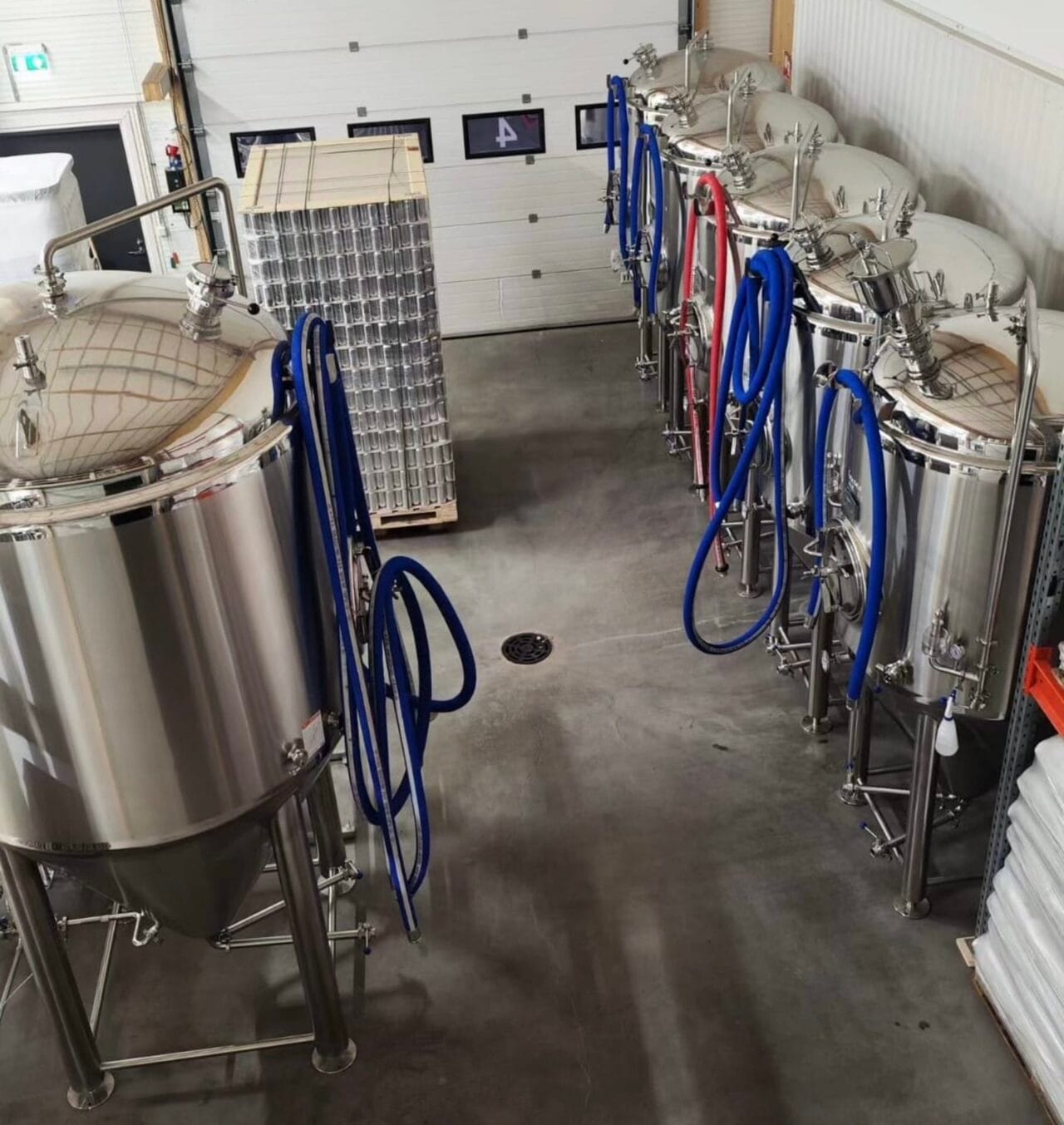 Brewery inside