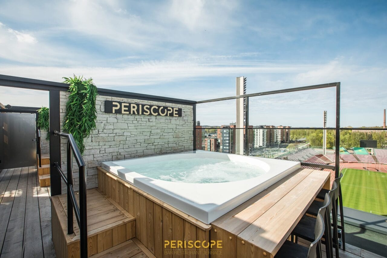 Periscope Spa - Rooftop Jacuzzi / Jacuzzi kattoterassilla