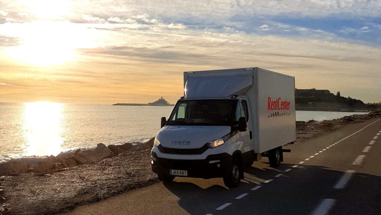 Van rental in Tampere