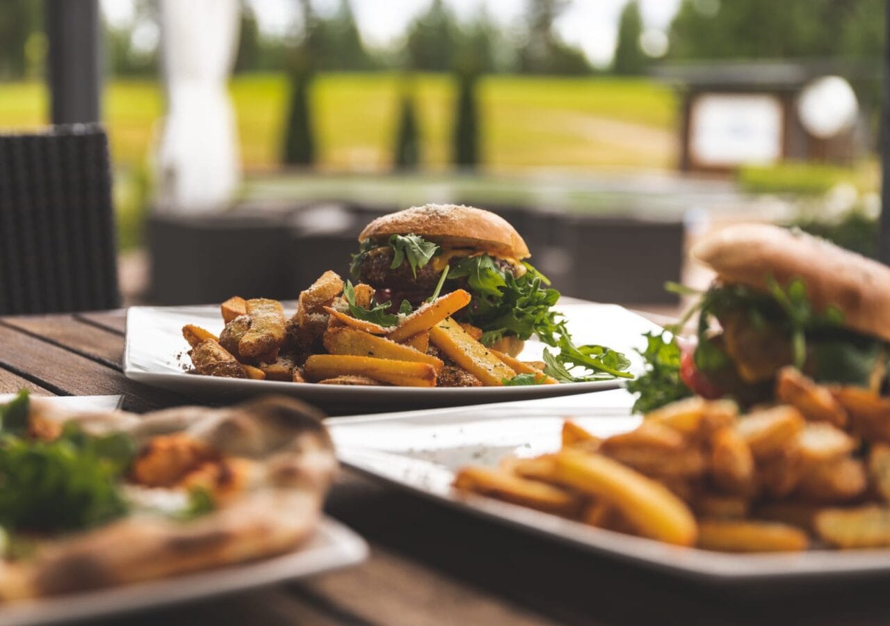 Goof Food Good Mood -burger
