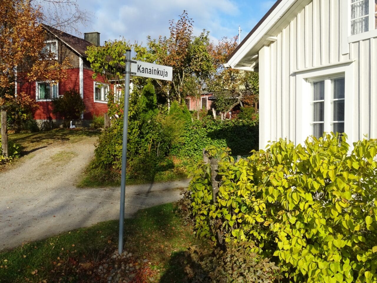 Puutikkala village street