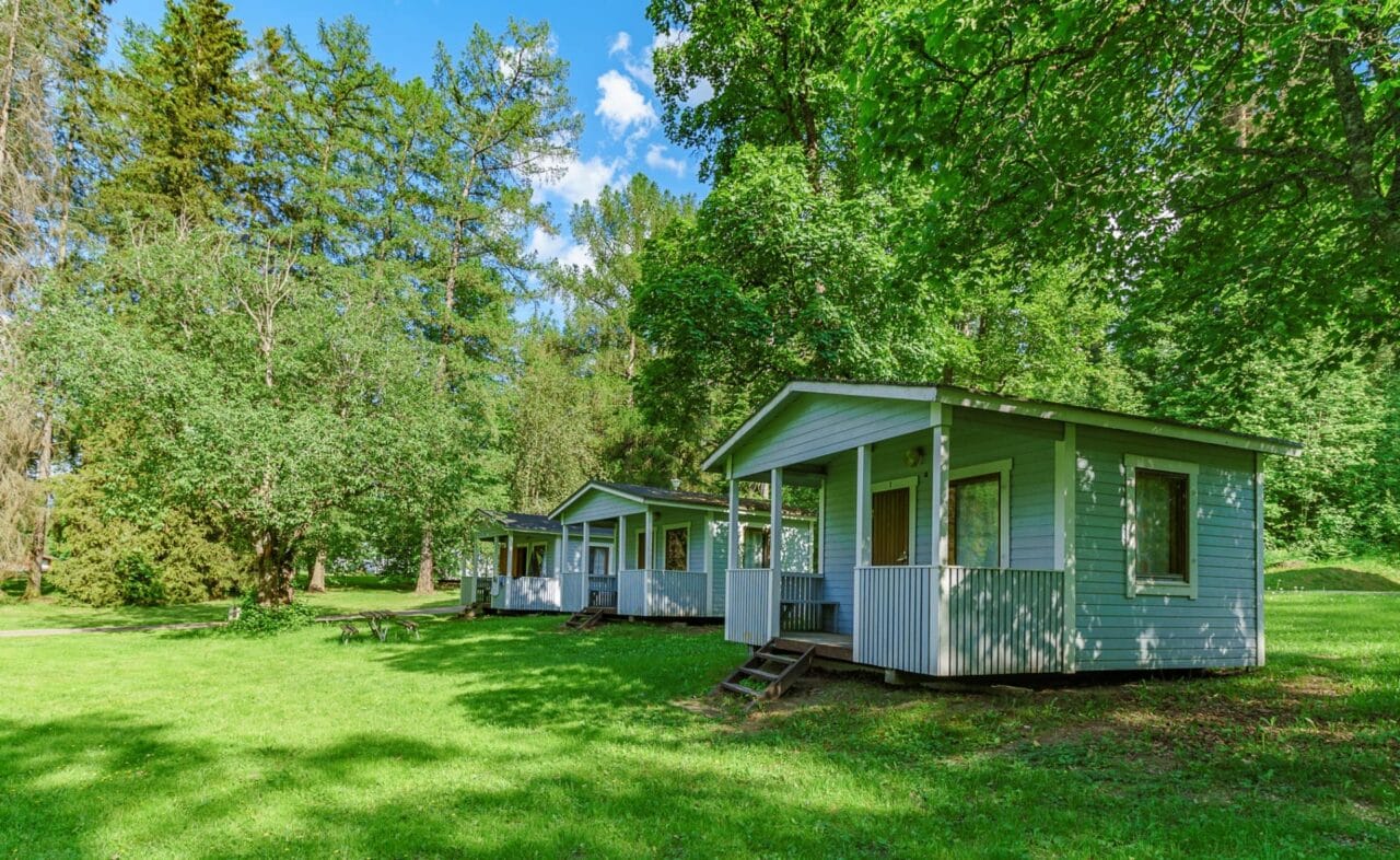 All cottages have own entry and most of them also a small terrace.