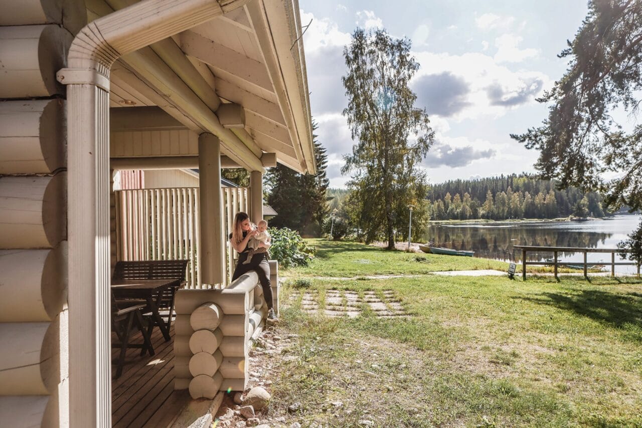 The log house apartment