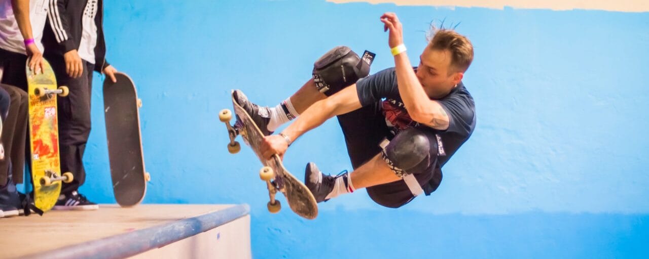 Skater in the park.