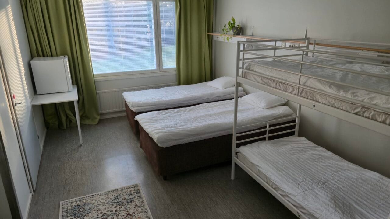 Hostel room for 4 guests