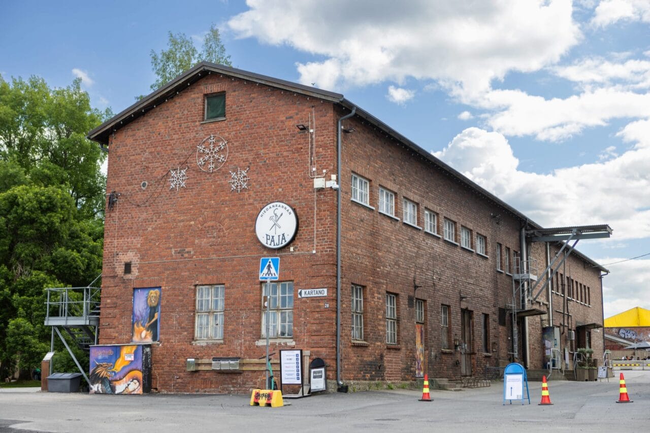 Hiedanrannan Paja is a historic building and creative community.
