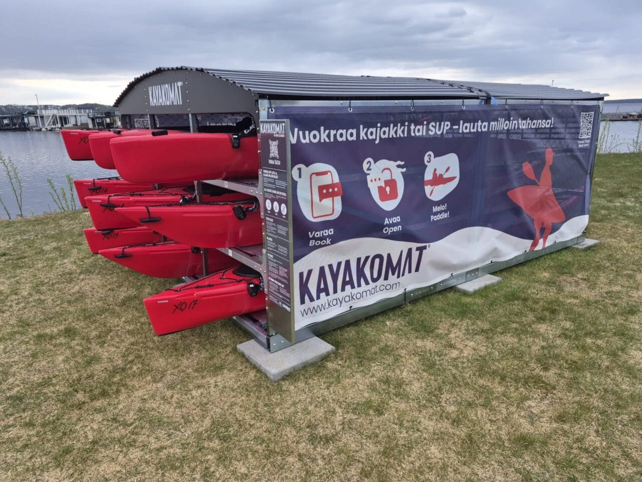 Kayakomat rental 24/7.